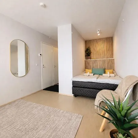 Bright Nordic For 4, Free Parking, Wifi, Smart Tv アパート *